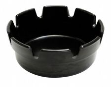 Melamine Ashtray 4" Black Cigarette - Ash Tray - Pub -Plastic Ashtray -Garden