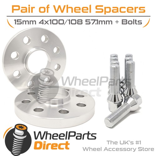 Wheel spacers bolts - bolts, 15mm