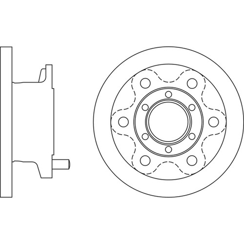 Brake discs solid for - brake,