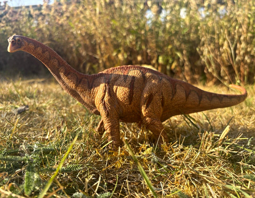Brown schleich sauropod - brown,