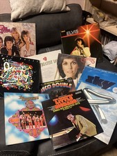 Vinyl Record LP Bundle Pop/Rock Records with Extra Records