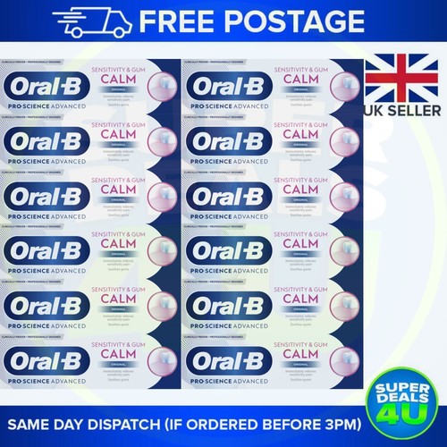 Oral pro science - oral-b, sensitivity