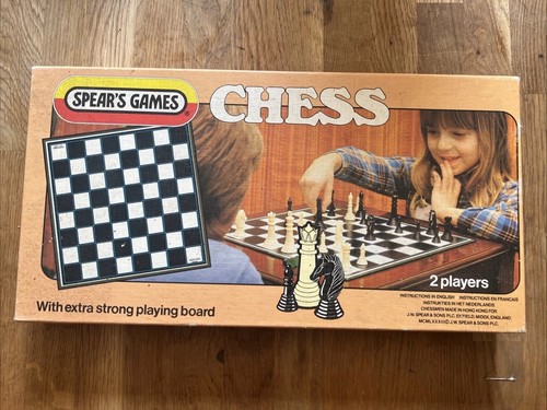 Vintage spear games chess - games,