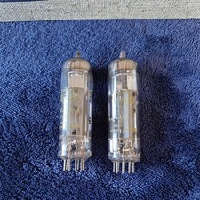 Matched Pair Mullard ECL86