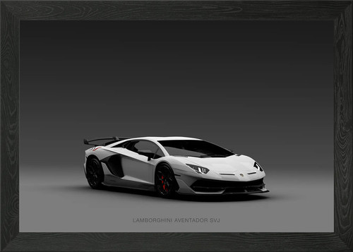 White lamborghini aventador - white,