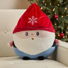Santa Plush toy - Red & Blue
