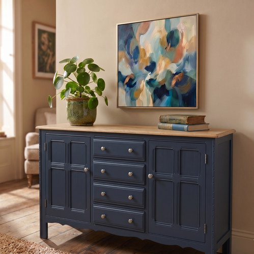 Painted sideboard dresser - painted,