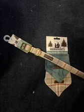 Wainwrights Dog Collar And Matching Bandana 2 Pack New 