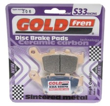 Goldfren S33 Brake Pads Rear For Honda CMX 300 Rebel ABS 2018-2019