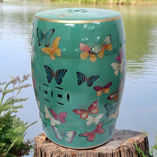 Chinese Ceramic Garden Stool /