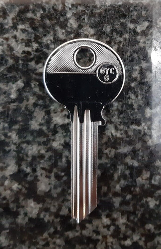 Yale metal head silver - , key