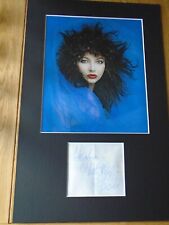 Kate Bush Genuine Signed Authentic Autograph - UACC / AFTAL.