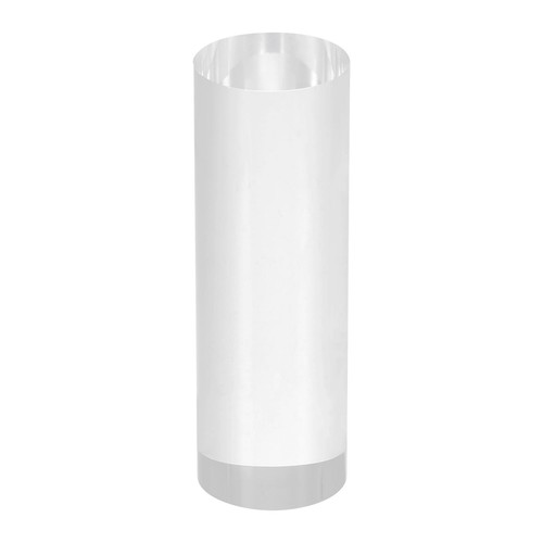 Clear acrylic solid cylinder - clear,