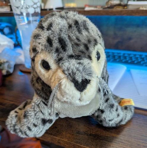 Steiff baby grey seal - grey,