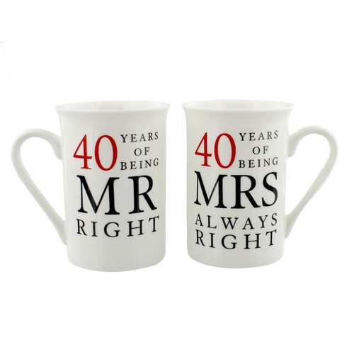40th anniversary gift set 2 - anniversary,