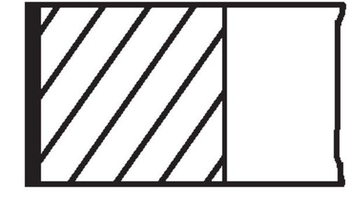 Piston ring kit fits hyundai - ring,