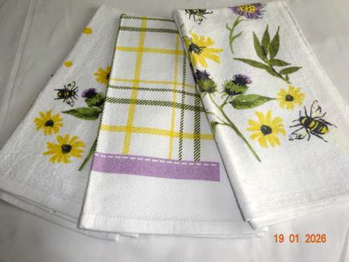 100 cotton tea towels - x,