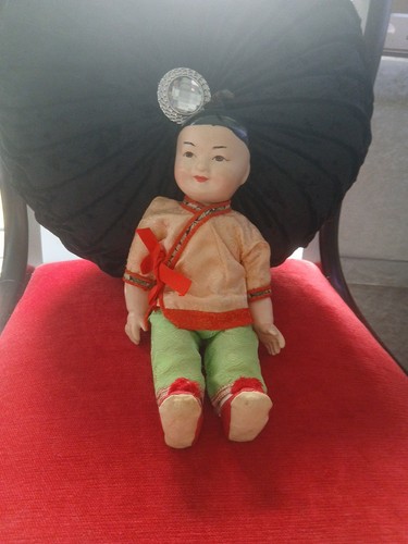 Antique chinese doll - antique,