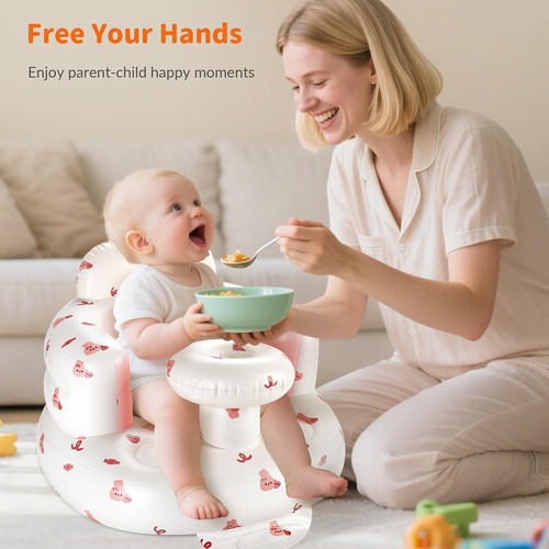 Inflatable baby seat - seat, with