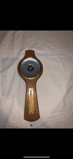 Weathermaster Wooden Wall Mounted Barometer with Thermometer 