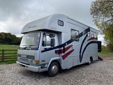 DAF 7.5t horse box with living