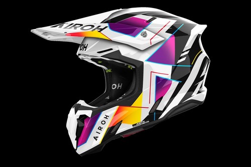 Airoh twist rainbow gloss - 3,
