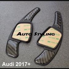 New 2017+ Carbon Fibre Paddle Shift Extensions for Audi Steering Wheel Shifter