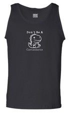 Don't Be a Cuntasaurus Vest Casual Clothing Rude Offensive Funny Gift Tank Top