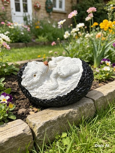 Hedgehog garden ornament - hedgehog,