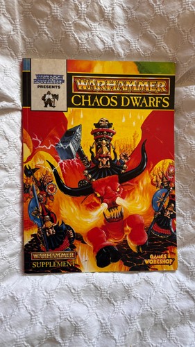 Chaos dwarf army book codex - book, /