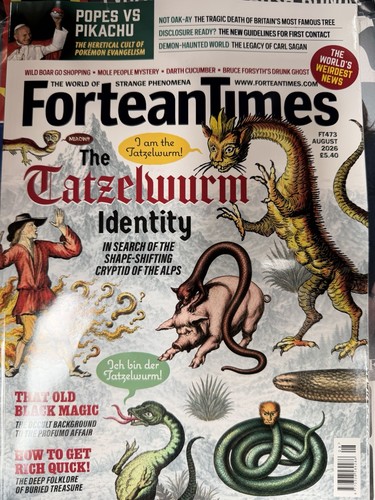 Fortean times magazine - magazine, august
