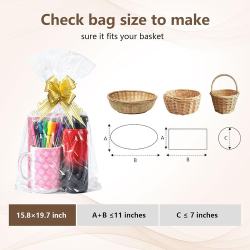 Cellophane bags pack with - bags,
