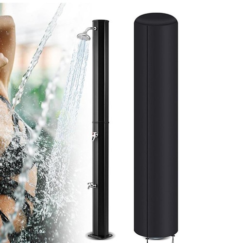 Outdoor solar shower - shower, cover