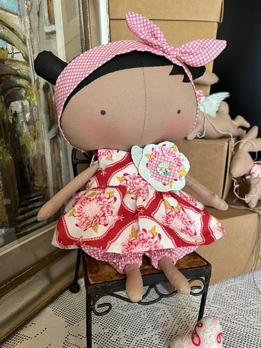 Tilda paffutella fabric - fabric, doll