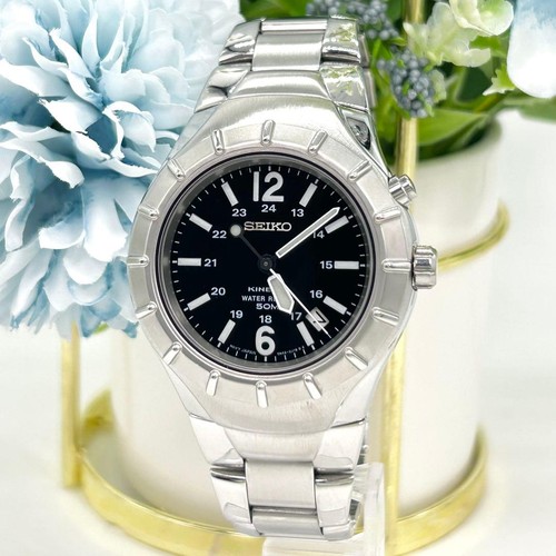 Seiko kinetic 5m42 0f19 - seiko,