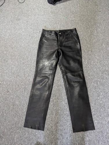 Valentino leather trousers - trousers, nr