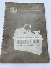 Colchester Student Lathe