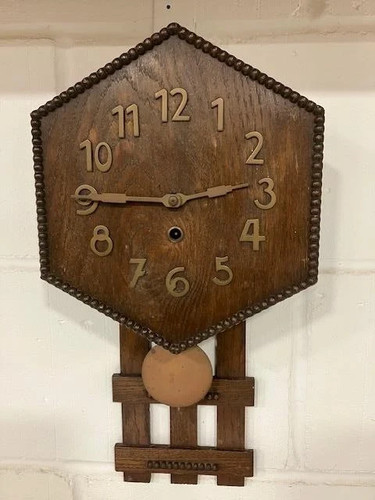 Antique american oak mission - antique,