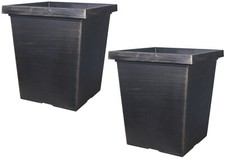2 x 43 Litre Black Bronze