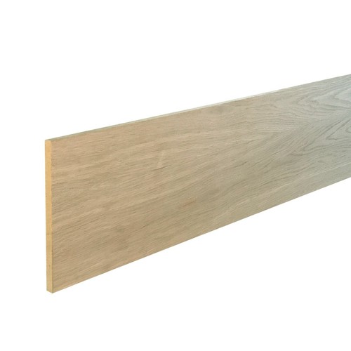 Oak stair riser - oak, 10x195x1000mm