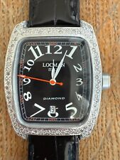 Locman Women's Diamond Greay Dial Watch - 485AG2D/BK