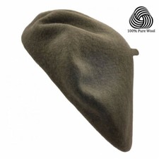 French Beret Cap 100% Wool