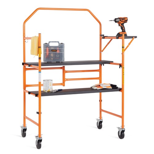 Portable mobile work platform - portable,