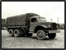 REO Trucks New Metal Sign: 1941 2.5 Ton Deuce & A Half Army Truck