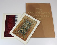 Oriental Carpet in London 1983 Exhibition Catalogue Gallery International Cards