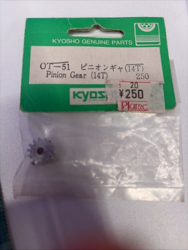 Kyosho 14t pinion gear - kyosho, ot-51
