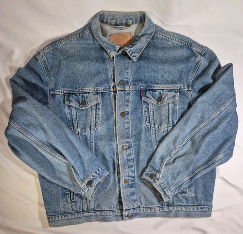 Vintage levis denim trucker - levis,