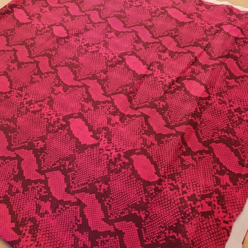 Hot pink snake printed - snake,