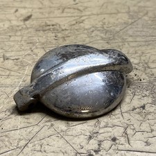 Genuine Chrome Enots Petrol Tank Filler 3" Alloy Cap. Vintage Motorcycle.