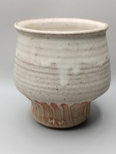 Studio Pottery Vintage Fluted